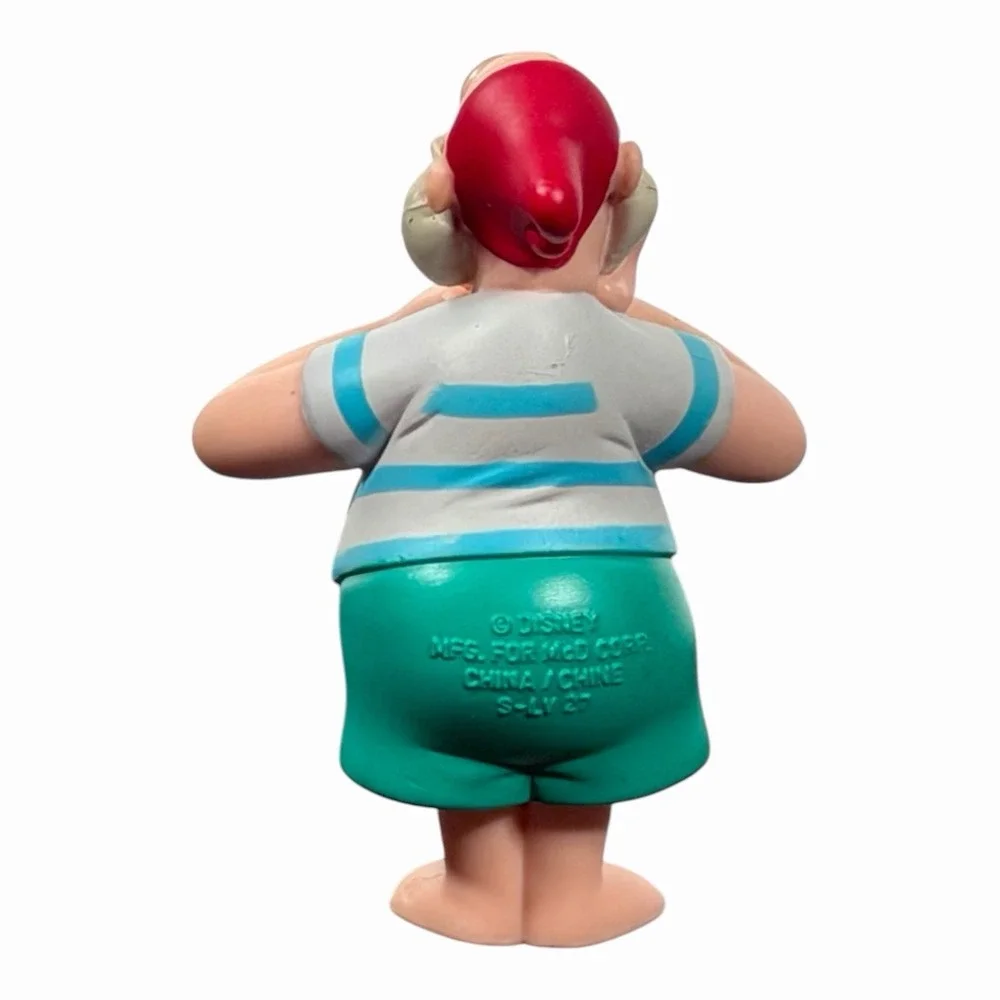 Mr. Smee Pirate Peter Pan Neverland Captain Hook 2002 McDonald's Cake Topper